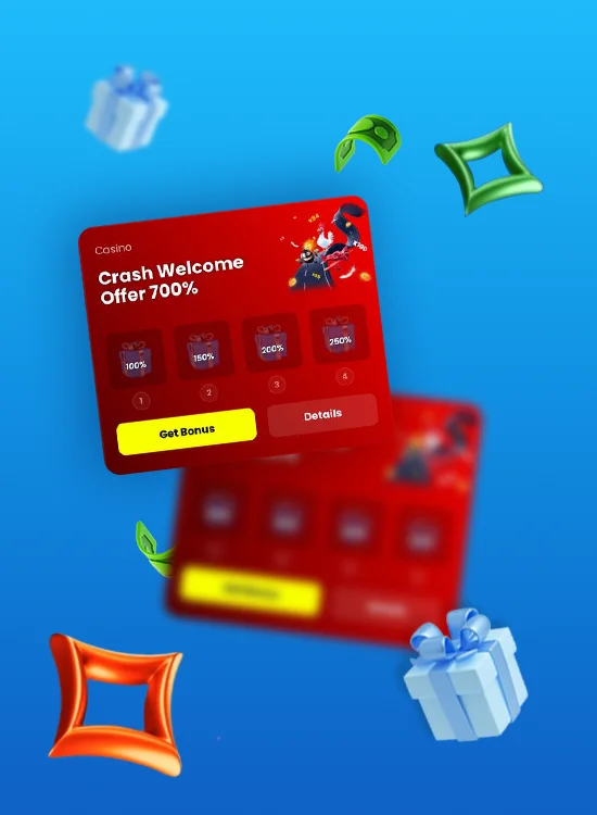 casino crash welcome offer