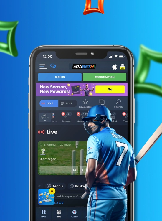 how to bet on cricket at 4rabet