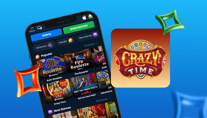 crazy time mobile app